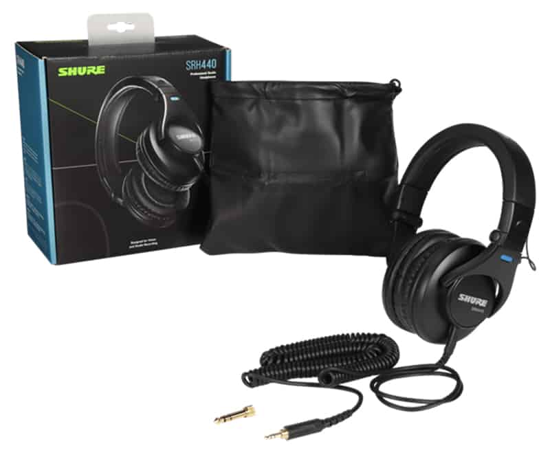 Shure 440 headphones online review